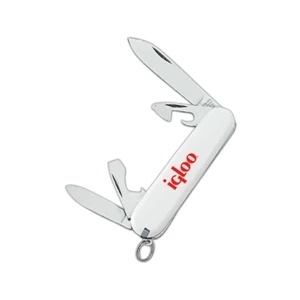 Recruit (r);swiss Army (r) - Multi-tool, 3 1/4", With Two Blades And Eight Additional Functions