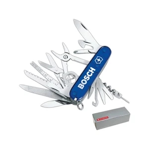 Swiss Army (r);swisschamp (r) - Multi-tool, 3 1/2", Has A Double Blade And 31 Additional Features