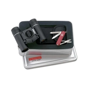 Swiss Army (r) - Combination Gift Set Featuring Pocket Knife And Compact Binocular
