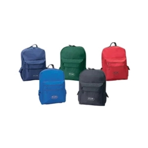 Classic Backpack Made Of 600 Denier Polyester With Top Zippered Main Compartment