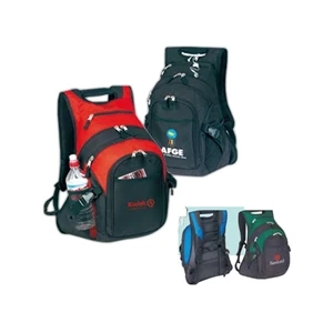 Ultra Deluxe Backpack With Double Zippered Main Compartment And Extra Padded Back