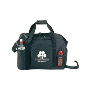 Deluxe Gym Bag With Double Zippered Main Compartment With Shoe Storage Compartment