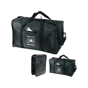 Foldable Duffel Bag Folds Into A 10" X 13" Pouch, Perfect For Any Travel Needs