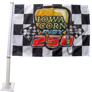 Car Flag SINGLE SIDED Premium Polyester - Custom Printed