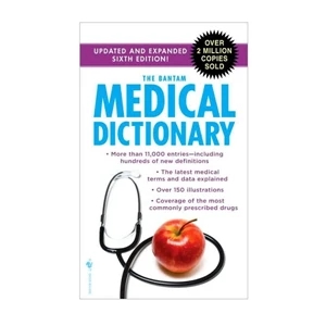 Bantam Medical Dictionary - Soft Cover Medical Dictionary With 736 Pages, 11,000 Medical Terms, Blank