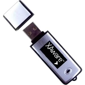 Execustick - 2gb - Led Indicator Light Usb Flash Drive, 0.82" X 0.38" X 2.56"