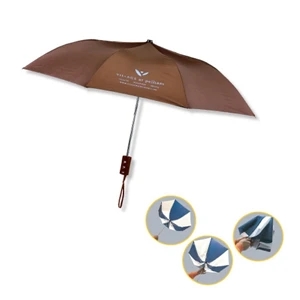 The Revolution - Automatic Opening Folding Nylon Windproof Umbrella With Machine Tips, 42" Arc