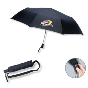 The Tempest - Compact Umbrella With Large Canopy, One Touch Automatic Open/close