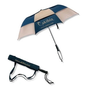 The Champ - Largest Vented Technology Folding Golf Umbrella With Hexagon Shaft