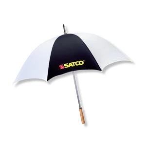 The Booster - Sport/golf 60" Arc Umbrella With Steel Shaft/double Ribbed Construction