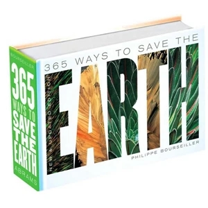 365 Ways To Save The Earth - Hardcover Book, 145 Previously Unseen Breathtaking Images Of The Earth. Blank
