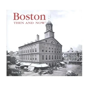 Then And Now: Boston - Hardcover Book About Boston, Massachusetts. Blank