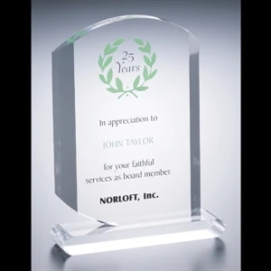 Executive Series - Blank Goods. Executive Tombstone Award, 8" X 10" X 3/4"