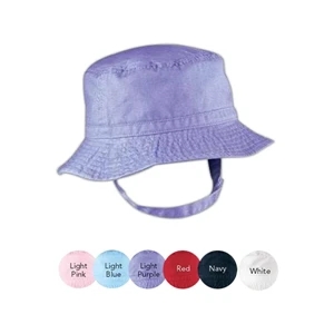 Precious Cargo (r) - Infant 100% Cotton Brushed Twill Bucket Cap With Jersey Lining