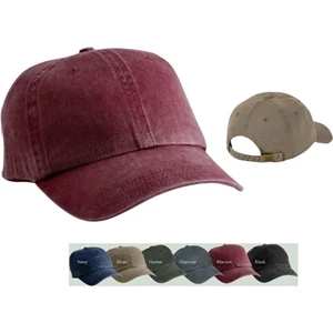 Port & Company (r) - Pigment Dyed, Unstructured Cap With Low Profile, Black