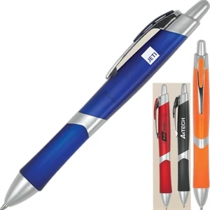 Artemis - Triangular Shaped Pen With Soft Rubber Grip, Medium Point And Black German Ink