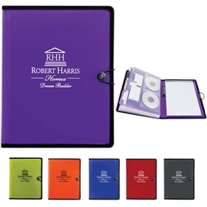 Koozie (r) Filefolio - Frosted Polypropylene File Portfolio With Woven Binding