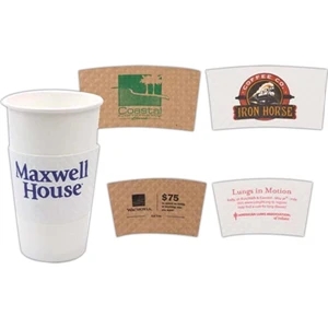 Java Jacket 500 Line - Kraft - Large Insulated Beverage Wraps Jackets, Fit 16 To 20 Oz. Cups