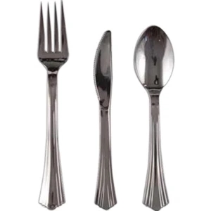 Reflections (tm) 500 Line - 10 Working Days - Blank Plastic Four Prong Fork, 7" Long