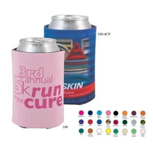 Pocket Coolie (r) - Open Cell Scuba Foam Can Insulator With Flames Design