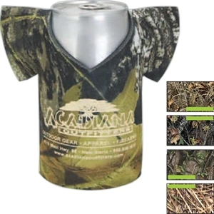 Camo Can Jersey (tm) - Trademark Camouflage Can Insulator Sleeve, 1/8" High-density Open-cell Scuba Foam