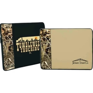 Laptop Sleeve With Trademark Camouflage Front Accent Panel, 12.4" X 14.6" X 1.25"