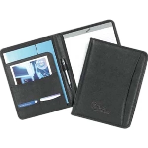 Sante Fe Pad Holder - Portfolio With Textured Durabond Simulated Leather Material And Large Pocket