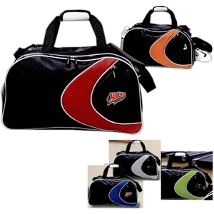 Extreme - Sports Duffel Bag, Dobby Nylon And Mesh With Side Mesh Beverage Pocket