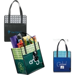 36-Hour Polypro - Laminated Non Woven Big Grocery Tote - Free Rush!