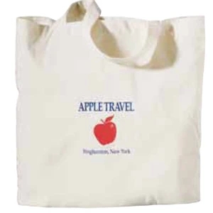 Classic Meeting Tote Bag With A Slim Design, Made Of 6 Oz. Cotton Canvas
