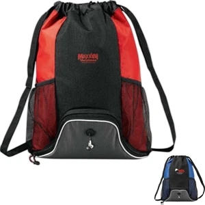 Corona - Deluxe Cinch Bag With Open Main Compartment That Includes Shoulder Straps