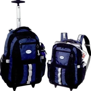 Passage - Wheeled Backpack With Large Computer Compartment And Telescopic Pull Bar
