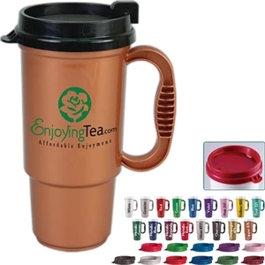 Personal Refillables (tm) - Insulated 16 Oz. Auto Mug, Bpa Free, Reusable And Recyclable Polypropylene