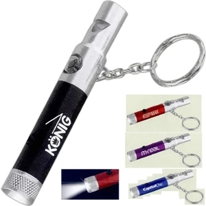 Whistle Key Light With Compass, Batteries Included (not Inserted)