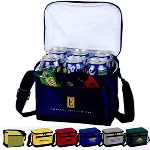 Deluxe, 6 Pack Insulated Bag With Foam Insulated Waterproof Lining