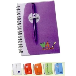 The Sun - Spiral Notebook With Fold-over Cover With Pen Loop Closure