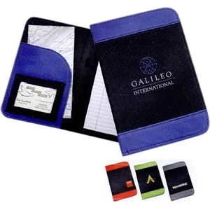 Earth Print (tm) The Strider Junior - Non-woven Polypropylene Junior Portfolio With Refillable Lined Notepad