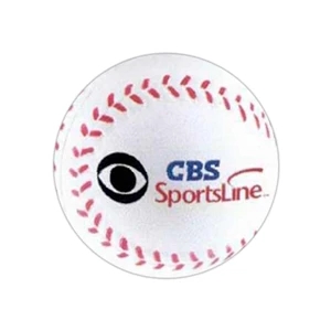 Baseball - Sports Ball Stress Reliever. Squeezable Foam Stress Ball