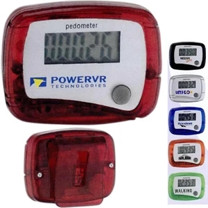 In Shape - Pedometer With Lcd Display. Counts Steps. Belt Clip