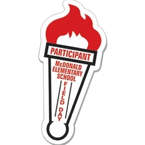 Spirit (r) - Torch - Weather Resistant Spirit Sign, Appeals To Fans Of All Spectator Sports