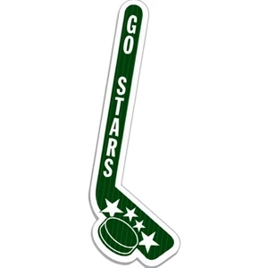 Spirit (r) - Hockey Stick - Weather Resistant Spirit Sign, Appeals To Fans Of All Spectator Sports