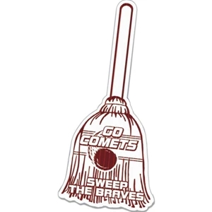 Spirit (r) - Broom - Weather Resistant Spirit Sign, Appeals To Fans Of All Spectator Sports