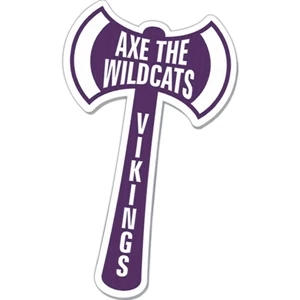Spirit (r) - Axe - Weather Resistant Spirit Sign, Appeals To Fans Of All Spectator Sports