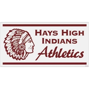 12" X 24" Rectangle - Car Magnet, Adheres To A Vehicle Door Or Other Metal Surface