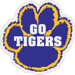 Paw - Die Cut Car Magnet, Adheres To A Vehicle Door Or Other Metal Surface