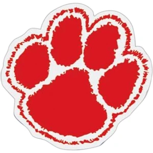 Paw - Die Cut Car Magnet, Adheres To A Vehicle Door Or Other Metal Surface