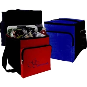 Polar (r) - Insulated Cooler Made Of 600 Denier Nylon, 9 1/2" X 10 1/2" 10 1/2"