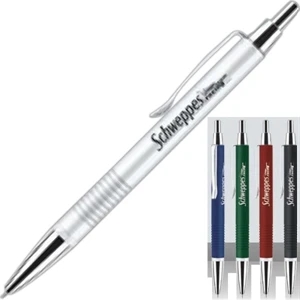 Westin - Retractable Ballpoint Pen With Brass Barrel, Textured Grip And Matte Finish