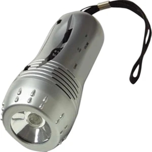 Hi-tech - Flashlight Radio Features An Am/fm Radio, Siren And Built In Speaker