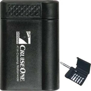Compact Screwdriver Set. Phillips Head And Flat Head Screwdriver Bits. Bit Holder